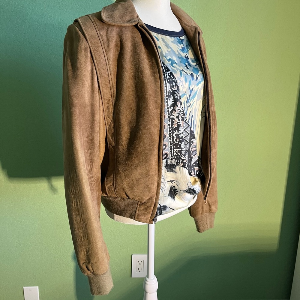 Vintage East/West Suede Jacket